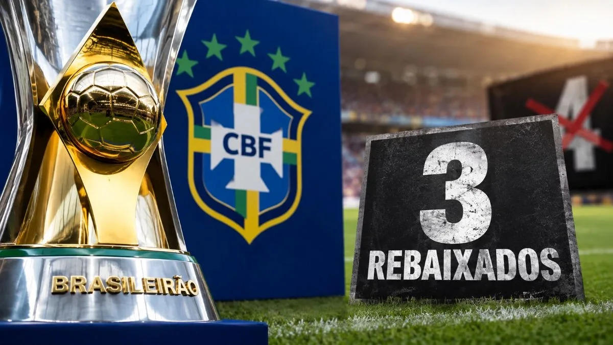 CBF discutirá redução de quatro para três rebaixados no Brasileirão