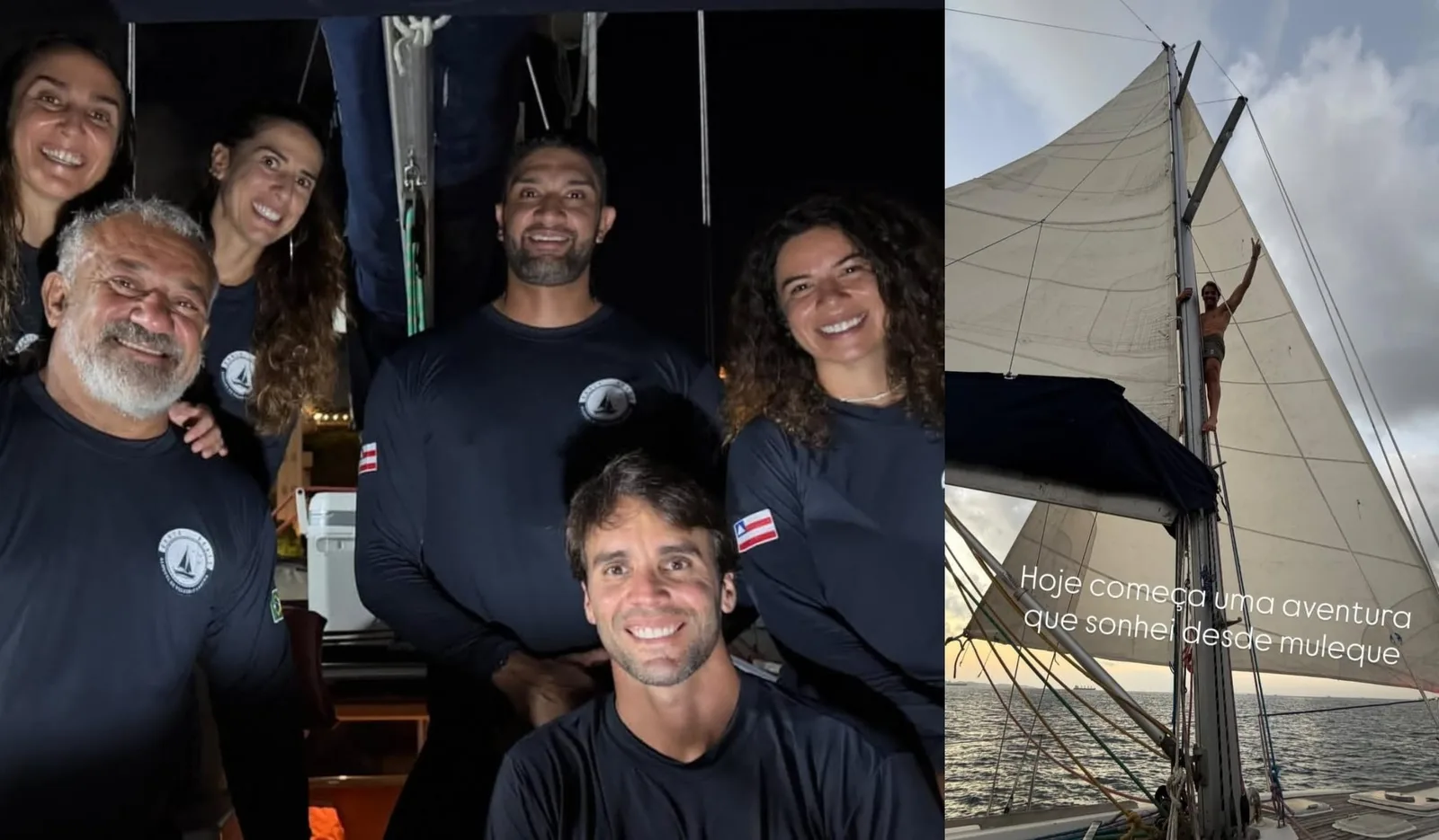 Daniel Cady inicia viagem de veleiro entre Salvador e Recife