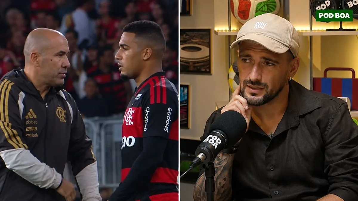 Arrascaeta relata conversa com Samuel Lino após desentendimento no Flamengo