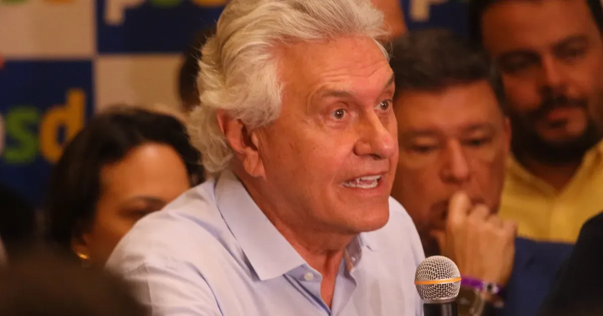 Caiado diz que apostar em Flávio Bolsonaro é como "loteria"