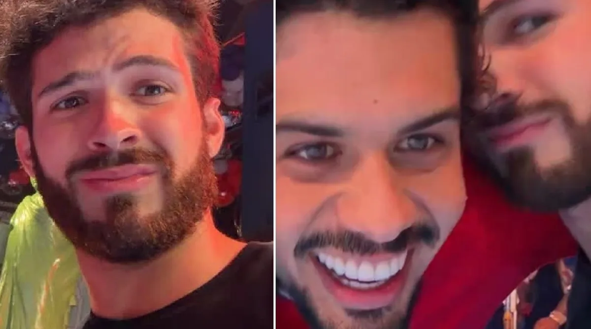 João Guilherme participa de festa de dois anos do sobrinho em Goiânia