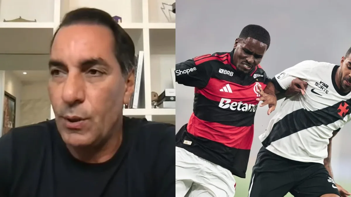 Edmundo diz que Vasco vive fase melhor que o Flamengo em 2026