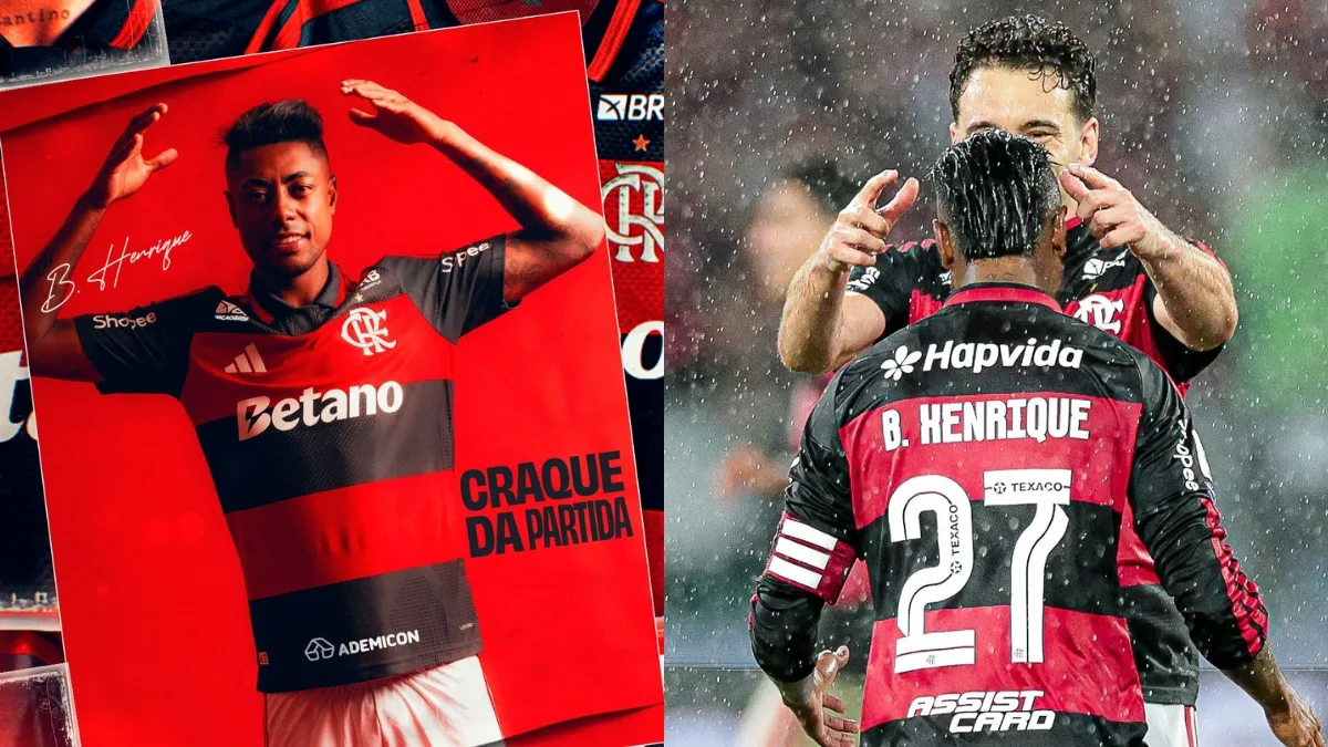 Bruno Henrique vence votação de craque após gol sobre o Corinthians