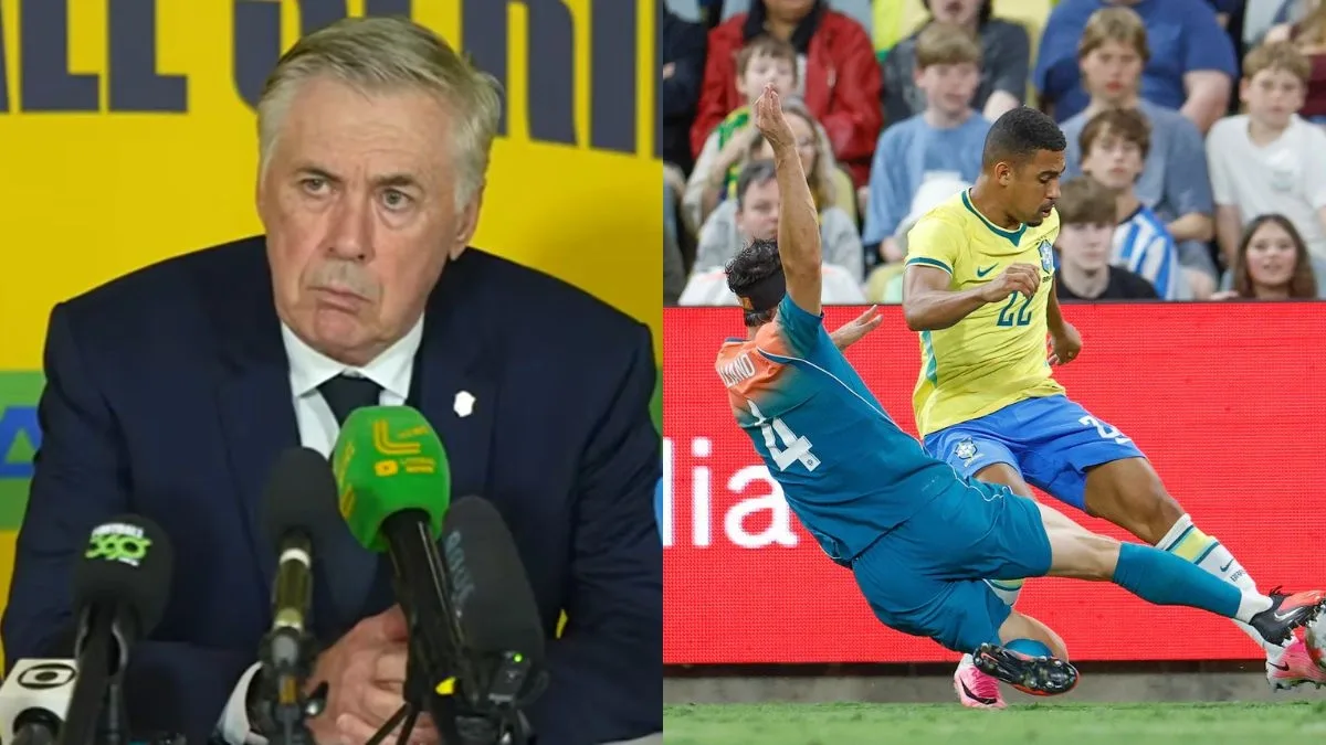Ancelotti anuncia mudanças no Brasil para novo duelo com a Austrália