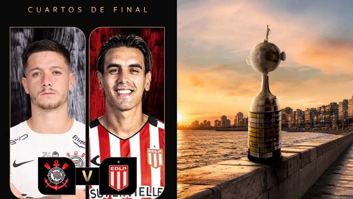 Corinthians e Estudiantes decidem vaga na semifinal da Libertadores