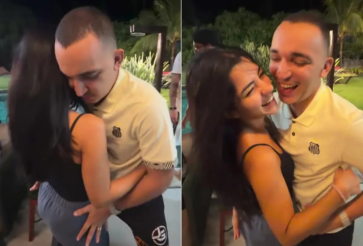 Ary Mirelle brinca sobre possível terceira gravidez durante festa de noivado