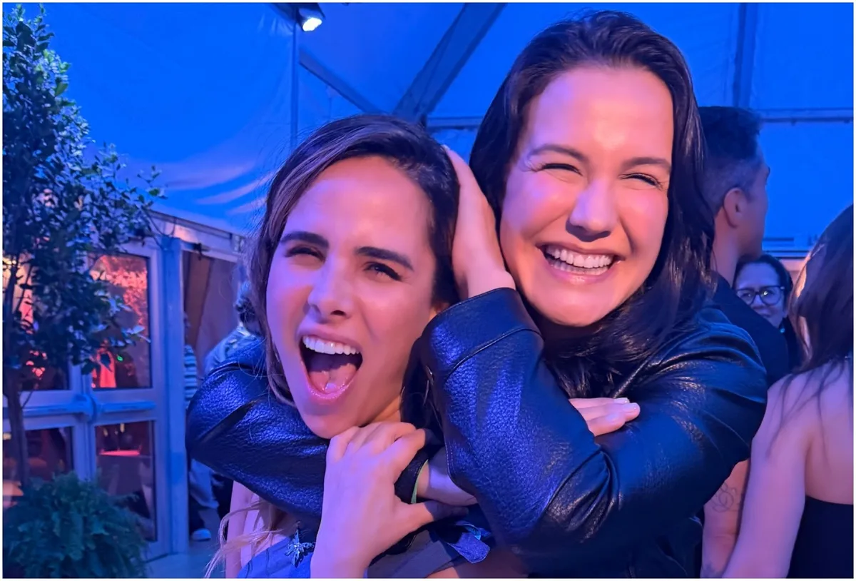 Wanessa Camargo posa com Kyra Gracie após rumores de desentendimento